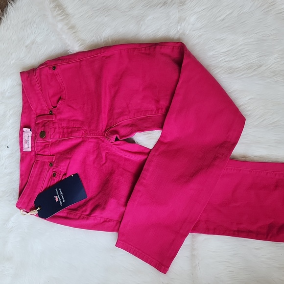 VINEYARD VINES CRANBERRY PANTS - Picture 1 of 6